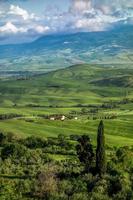 platteland van val d'orcia foto