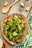 geroosterde broccoli met knoflook