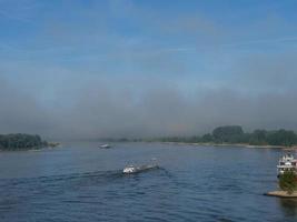 de Rijn in Duitsland foto