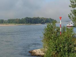 de Rijn in Duitsland foto