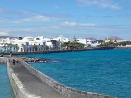 het eiland lanzarote foto