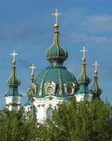 st. andrew's kerk in Kiev foto