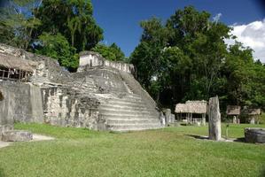 Maya-ruïnes in Guatemala foto