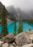 morenemeer, nationaal park banff, alberta, canada foto