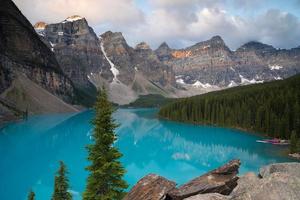 morenemeer, nationaal park banff, alberta, canada foto