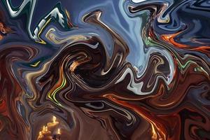abstract achtergrond levendig vloeibaar maken textuur kleurrijk behang premium foto
