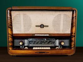 vintage oude radio foto