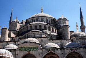 de blauwe moskee in istanbul, turkije
