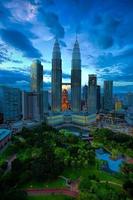 skyline van Kuala Lumpur foto
