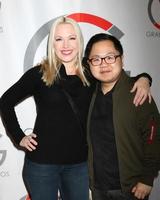 los angeles jan 20, adrienne frantz, matthew moy op het la film festival zaterdag in grijze studio's op 20 januari 2018 in noord hollywood, ca foto