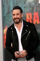 los angeles 4 april, aj mclean bij de rampage-première in microsoft theater op 4 april 2018 in los angeles, ca foto