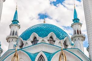 de kul sharif-moskee in het kremlin van kazan, tatarstan, rusland
