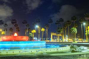 stad las palmas de gran canaria 's nachts foto
