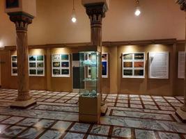 makkah, saoedi-arabië, mei 2022 - al-zaher paleismuseum in mekka, saoedi-arabië, is een historisch museum dat de geschiedenis van de islam tentoonstelt. foto