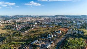 luchtfoto van brazilië foto