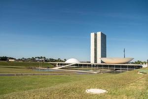 brazilië, mei 2019 - uitzicht op het nationale congres foto