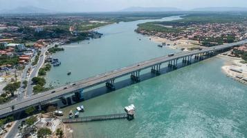 fortaleza, ceara, brazilië, okt 2019 - jose martins rodrigues bridge foto