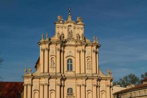 kerk van st. joseph van de visitationisten, warschau, polen foto