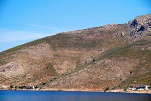 eiland en zee, griekenland foto