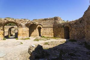 oude ruïnes van Carthago foto