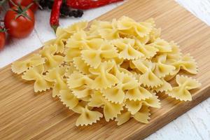 droge farfalle pasta foto