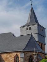 de kleine stad waldeck in hessen foto