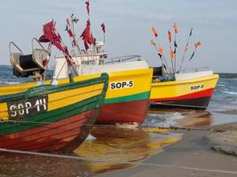 het strand van sopot in polen foto