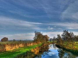 de kleine rivier aa bij borken foto