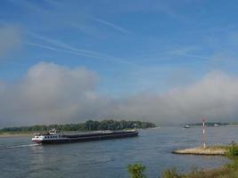 de Rijn in Duitsland foto