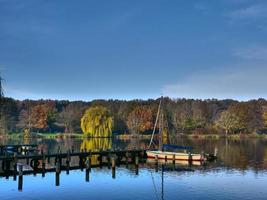 de kleine rivier aa bij borken foto