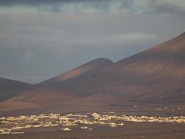 het eiland lanzarote foto