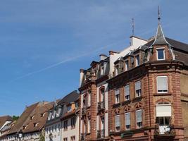 de stad wissembourg in frankrijk foto