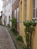 de oude stad lueneburg in Noord-Duitsland foto