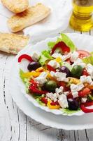Griekse salade foto