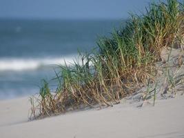 het strand van juist eiland in duitsland foto