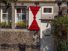 de stad maastricht aan de maas in nederland foto