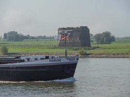 de Rijn in Duitsland foto