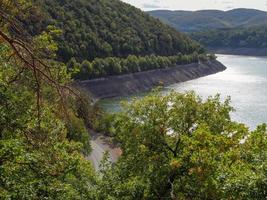 de kleine stad waldeck in hessen foto