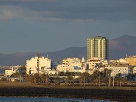 lanzarote eiland in spanje foto