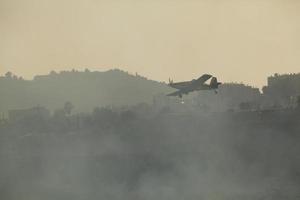 luchttractor at-802 brandbestrijdingsvliegtuigen foto