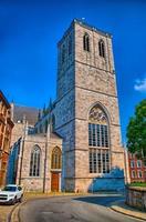 sint martin collegiale kerk in luik, belgië, benelux, hdr foto