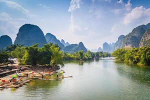 yulong rivier foto