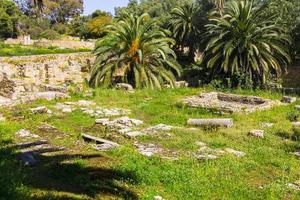 oude ruïnes van Carthago foto