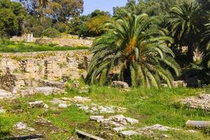 oude ruïnes van Carthago foto