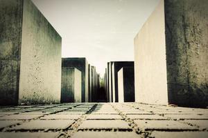 het holocaust-monument, berlijn, duitsland foto