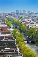 amsterdam panorama, holland, nederland foto