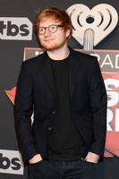 los angeles, 5 maart - ed sheeran bij de 2017 iheart music awards op forum op 5 maart 2017 in los angeles, ca foto