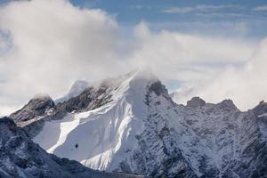 prachtig landschap van bergen van de Himalaya foto