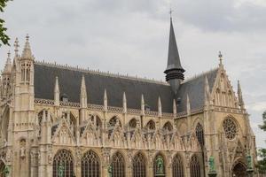 uitzicht op de stad brussel foto