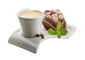 koffie met cake foto